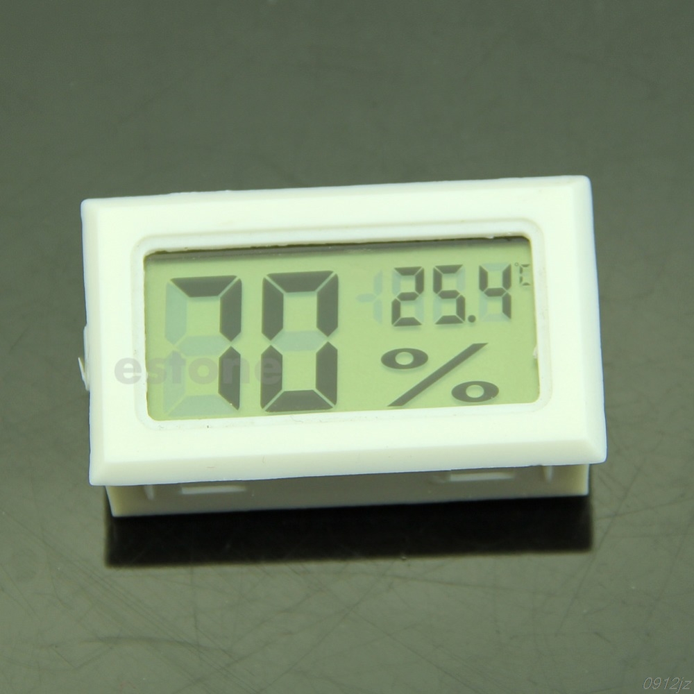 LCD Digital Temperature Humidity Meter Gauge Thermometer Hygrometer 10%~99%RH