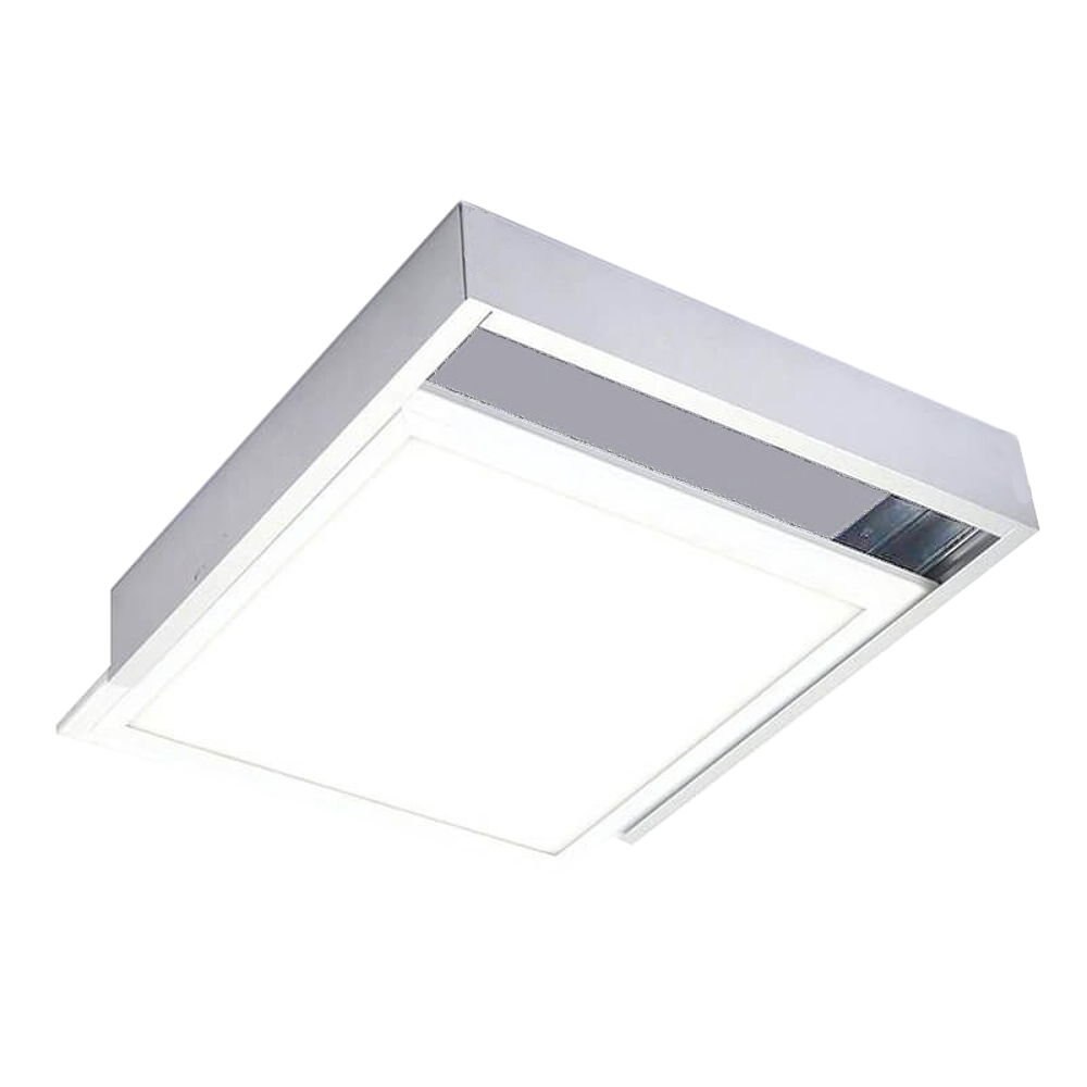 Jandei-Frame Panel 60X60 Oppervlak/Verzonken Wit