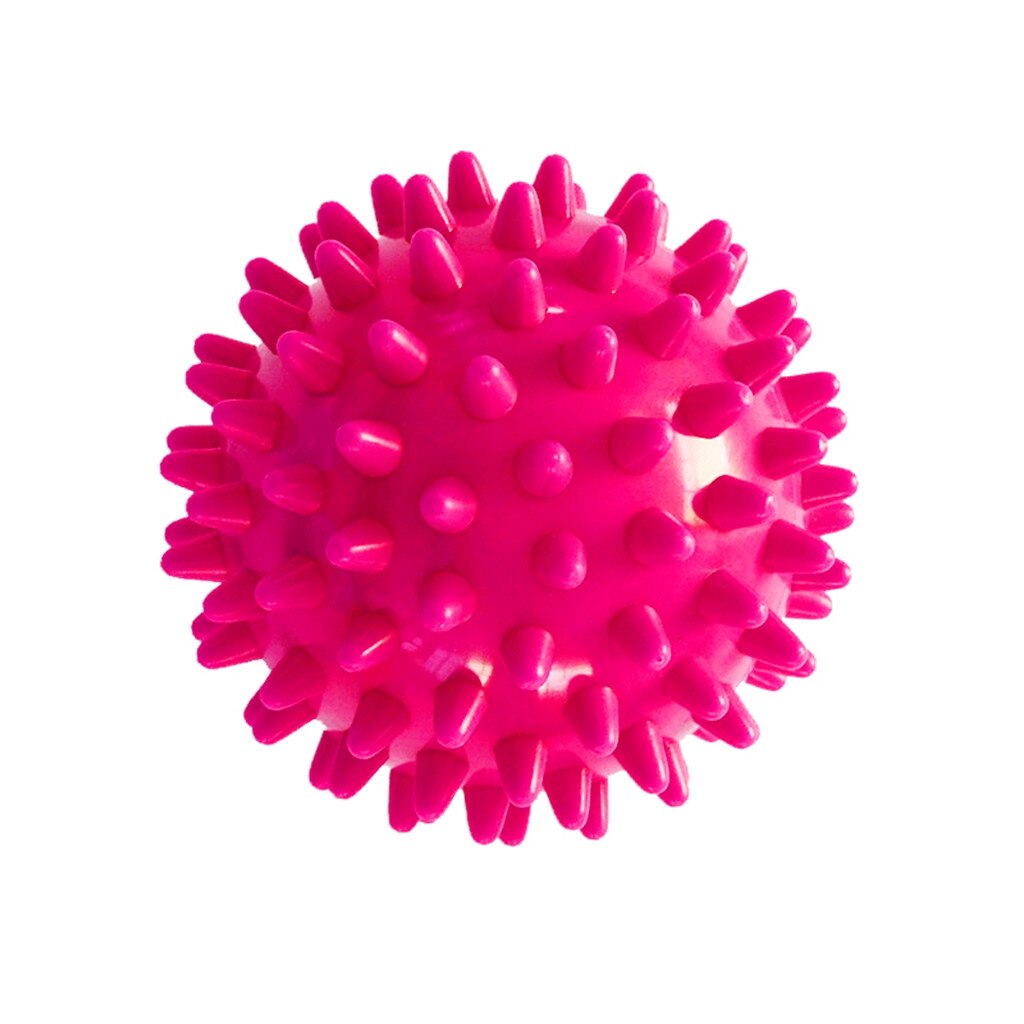 Massage Muscle Relaxation PVC Shaft Foot Massage Roller Plantar Fascia Ball Name: Pink