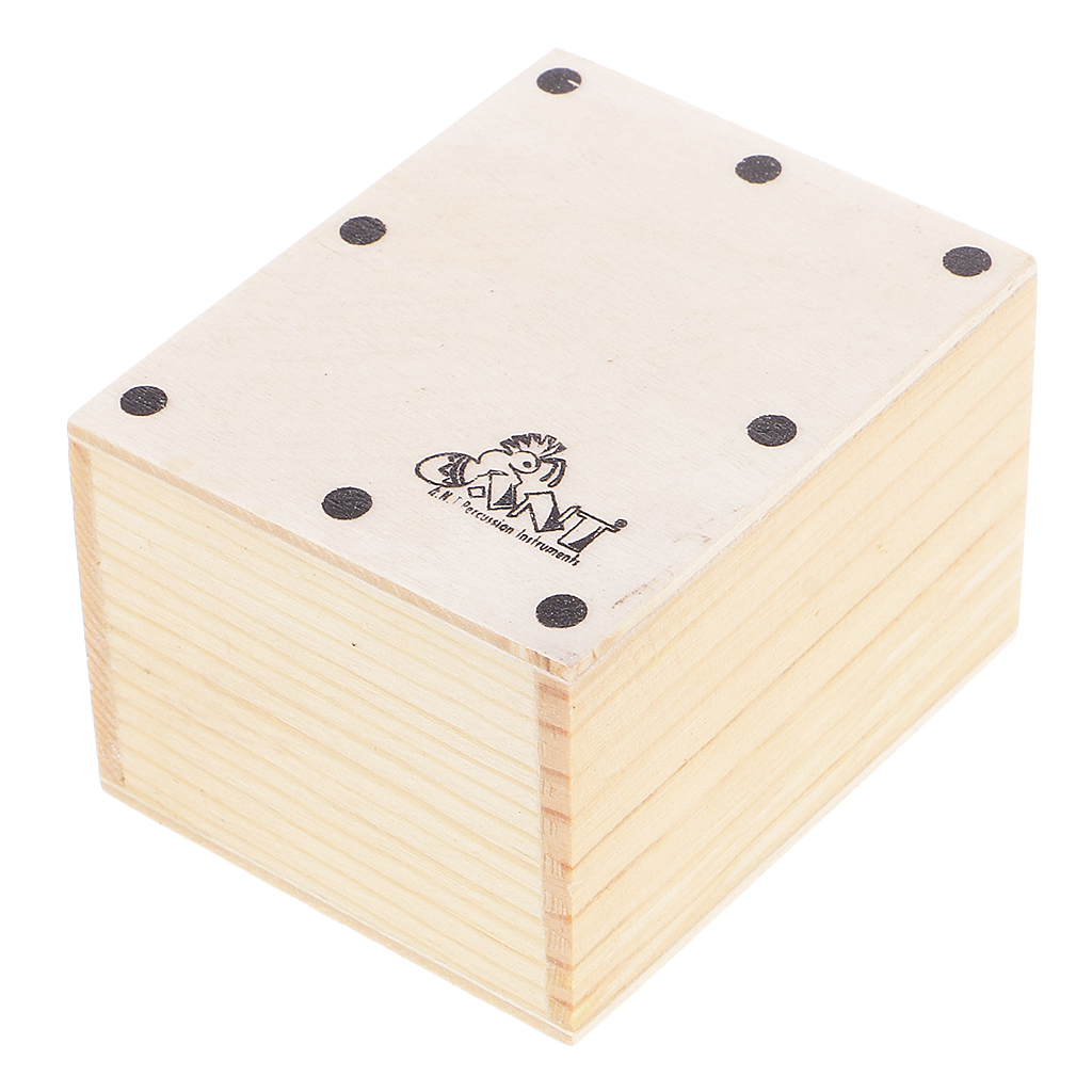 Petit tambour en bois Cajon, transport de sable, Mini Instrument à Percussion à la main, pièces d'accompagnement