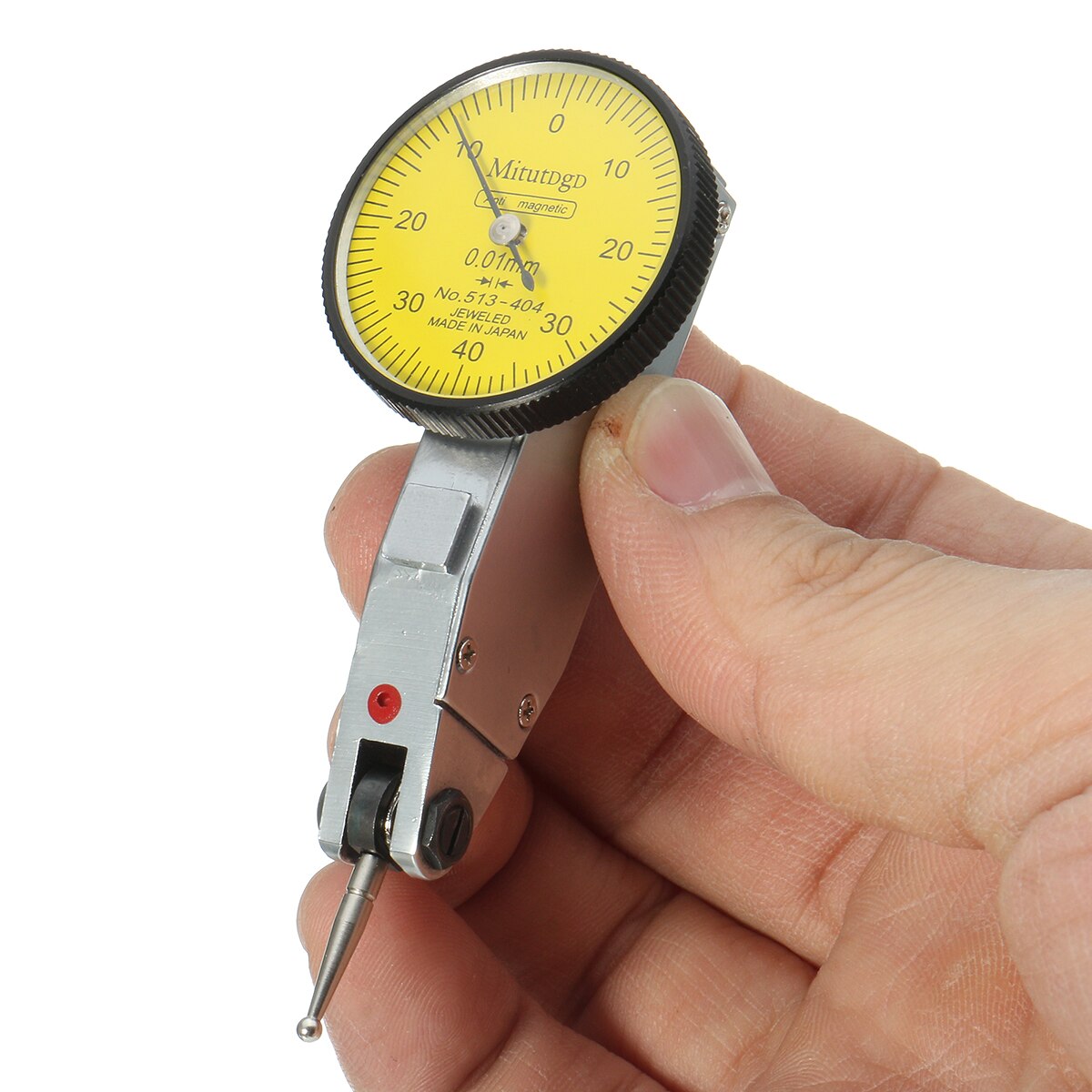 Dial Gauge Test Indicator Scale Precision Metric & Dovetail Clamp 0-40-0 0.01mm