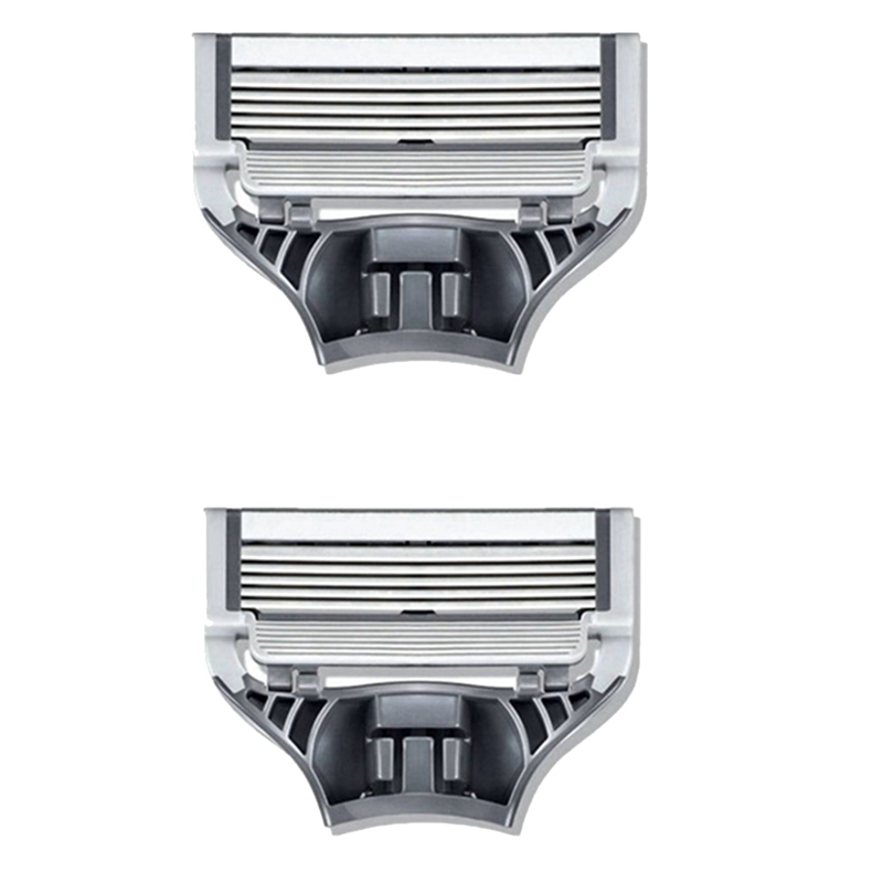 Cabezales de cuchillas de afeitadora Harrys para hombre, cabezales de repuesto para maquinilla de afeitar Manual: Verde claro
