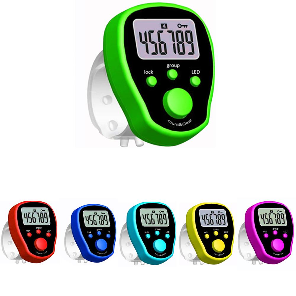 Five Groups of Counters Finger Electronic Counter LED Electronic Counter Color Random