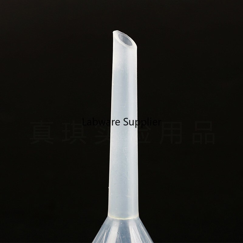 Pack 10 All sizes lab Plastic funnel Chemical experiment hopper Autoclave Trigonometric funnel