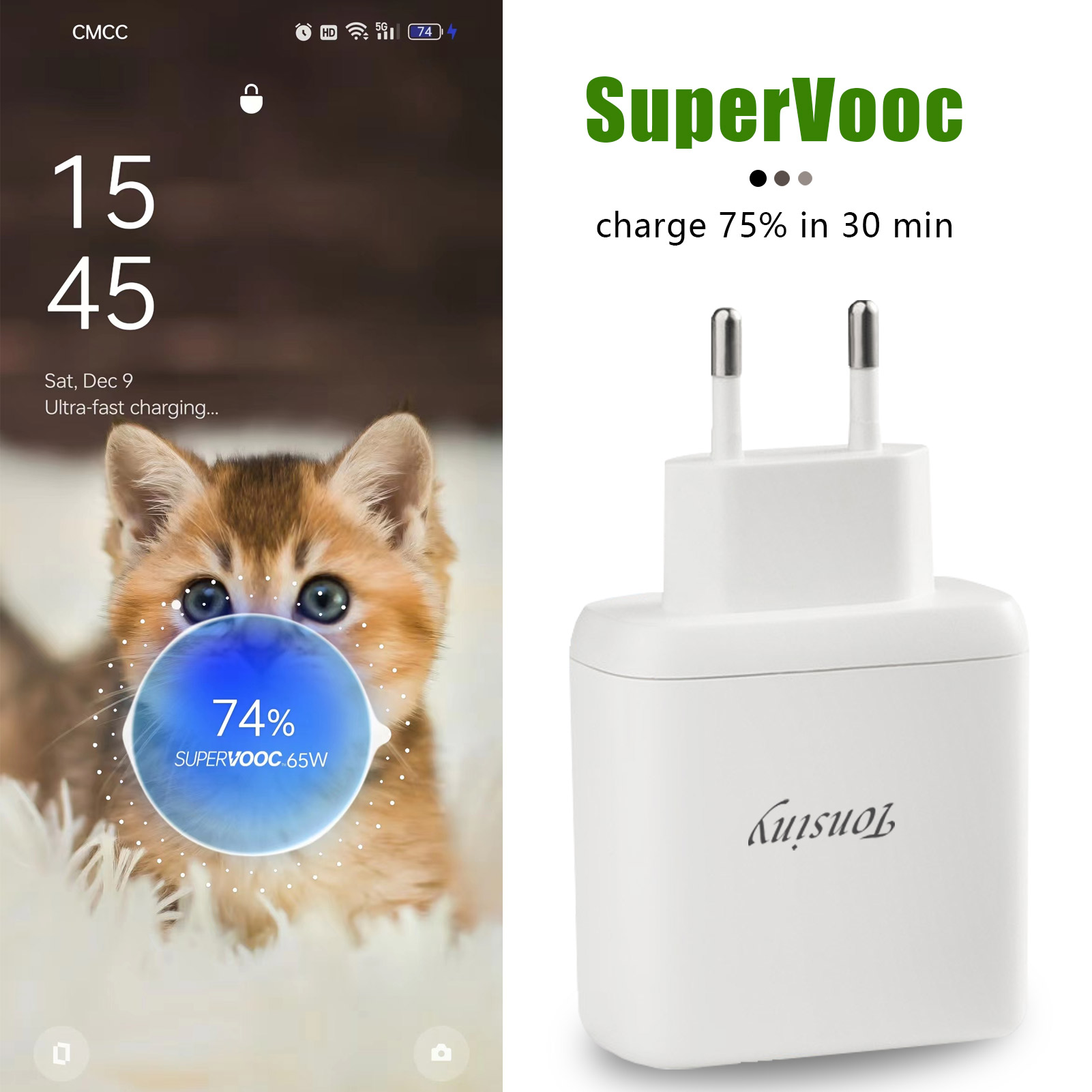 Chargeur SuperVooc pour Realme GT neo5/11/10 Pro/c55/X50/7/9/Q5/V15/GT Master Edition/Gt 2 pro, chargeur Warp pour Oneplus 11/10/9/Nord CE 2, pour OPPO Reno10/ Adaptateur de prise murale USB Findx 6/A78/find n3
