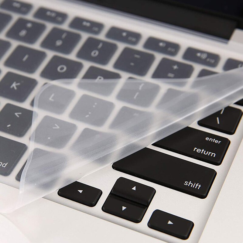 15 Inch Anti-stof Waterdicht Toetsenbord Cover Universal Soft Silicone Protector Film Vervanging Voor Macbook Laptop Notebook