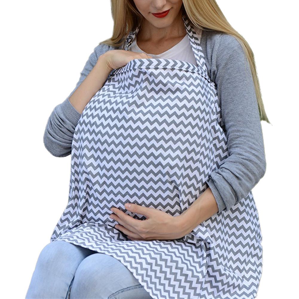 Woman Breastfeeding Cover Privacy Blanket Shawl for Outdoor Adjustable Neckline Cover Breathable Baby Feeding Nursing Covers