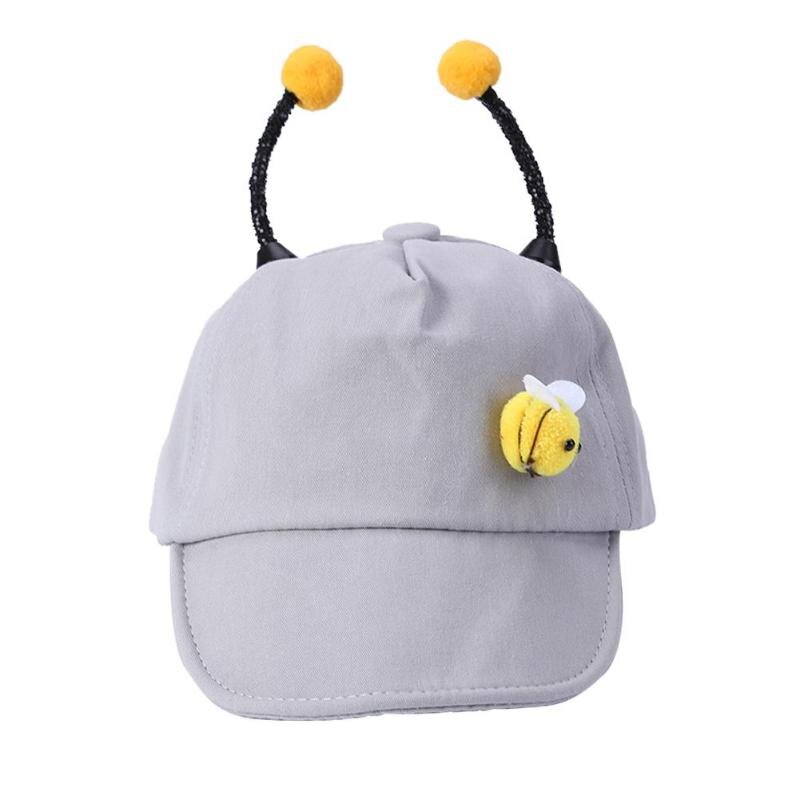 Cotton Stylish Warm Hat Sun Hat Protective Baby Summer Children Kids Soft Brim Detachable Outdoor Cap for Boys Girl