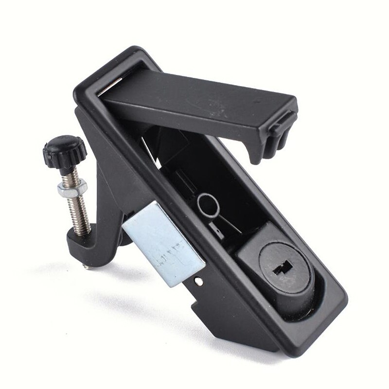 1PC Adjustable Lever Compression Locks Doors Latch + Keys Boat RV Tool Box Camper Trailer Accessories Outdoor Supplies