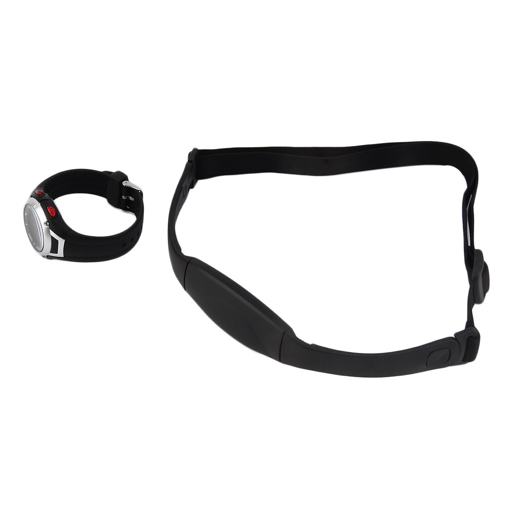 3 Meter Waterproof Heart Rate Monitor Wireless Chest Strap Sport Watch Running Diving Watch with Back-light Alarm Clock