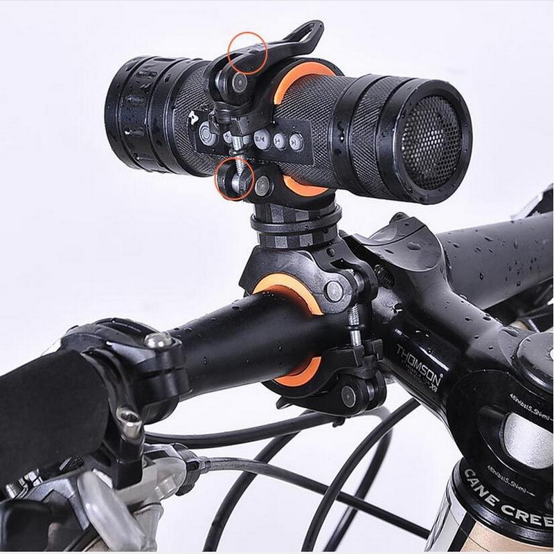 Mount Bike Cycling 360 Degree Rotatable bicycle clamp Flashlight LED Torch Light Holder Grip
