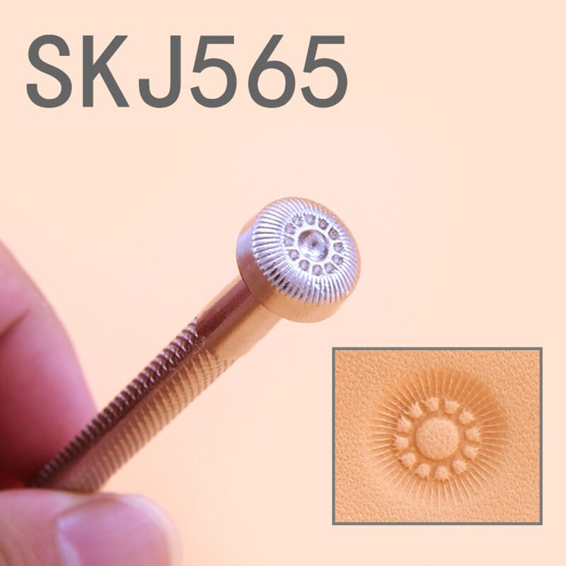 DIY Engraving Tools Handmade Metal Stamp and Die Sets Stamping Tool Leather Craft Working Flowers Embossing Patterns Carving: SKJ565