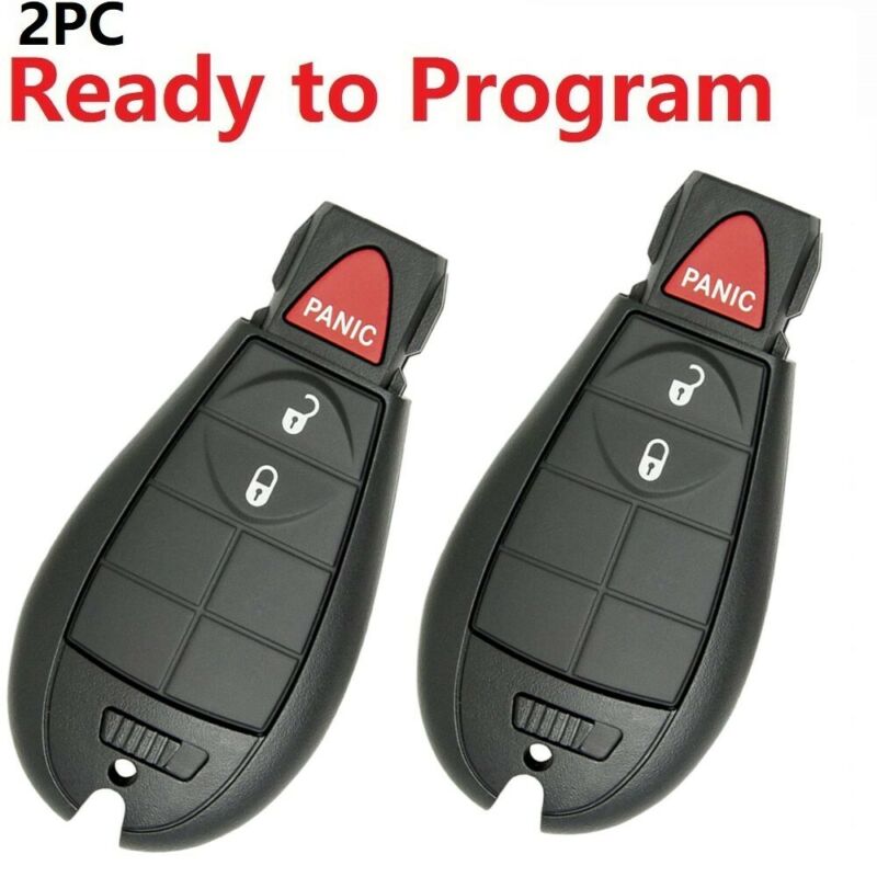 2PCS Car Remote Cloner Key for Jeep Dodge Ram 1500 2500 3500 Cherokee Remote Fob Key: Default Title