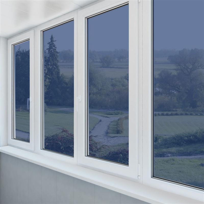 Blackout Window Stickers Anti UV Light Blocking Glass Films Privacy Window Film