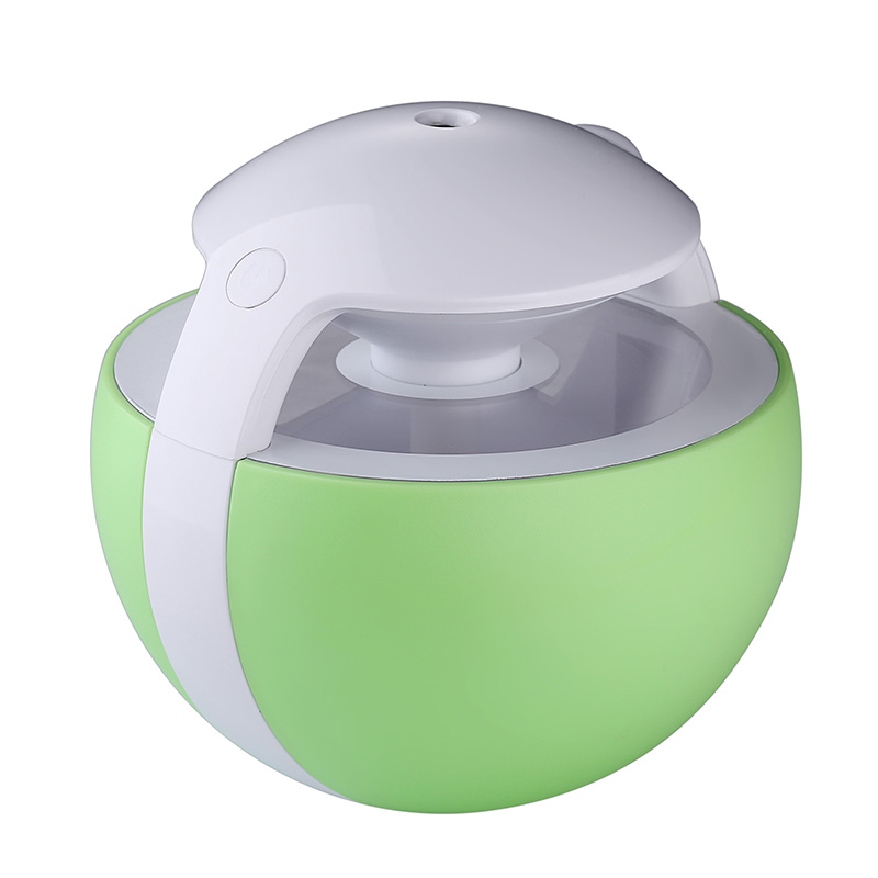 Humidificateur Elf de nuit de 450ml | Mini vaporisateur USB ultrasonique, purificateur à degrés, diffuseur d'huile essentielle d'aromathérapie, désodorisant de voiture: Green