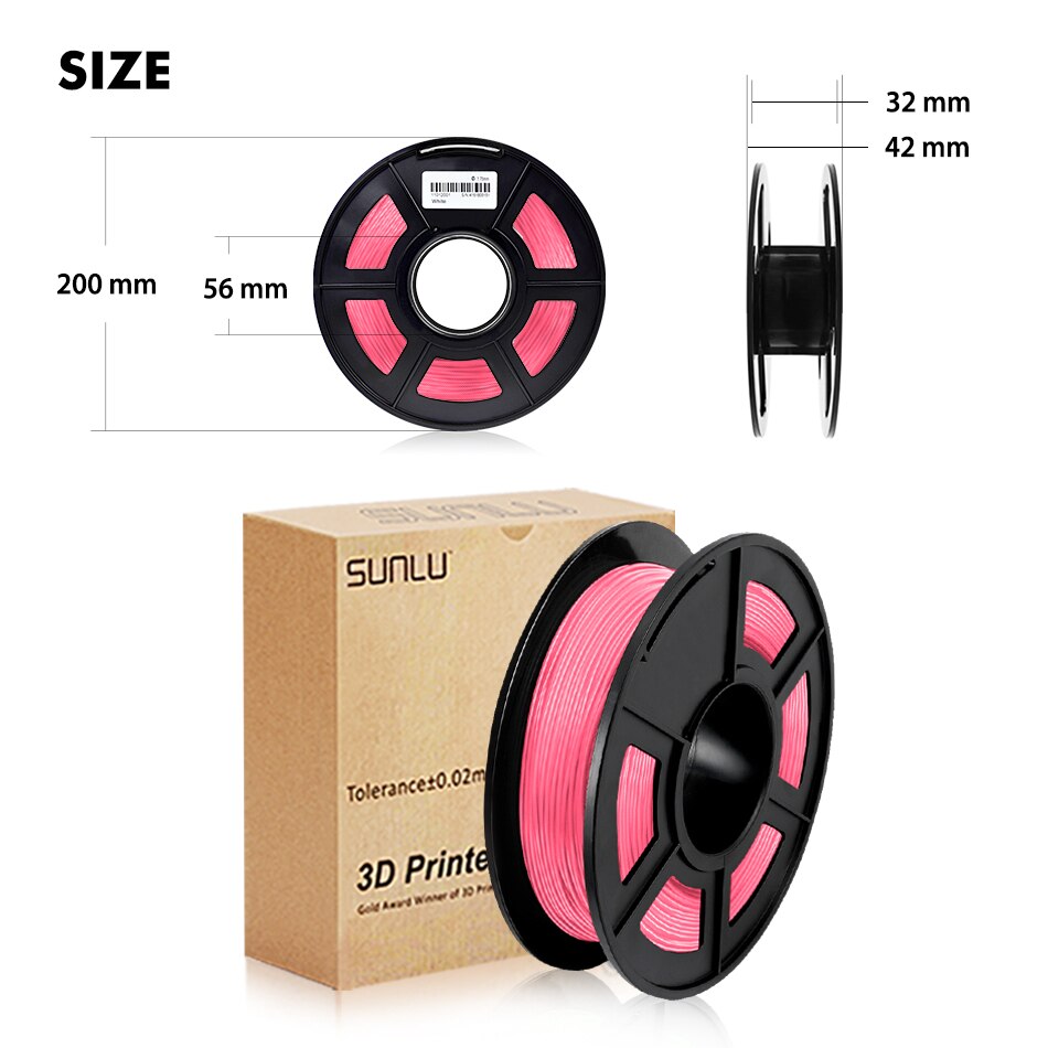 SUNLU TPU Flexible Filament 0.5KG 1.75MM TPU Filament 3D Printer Flexible 3d Printing Material