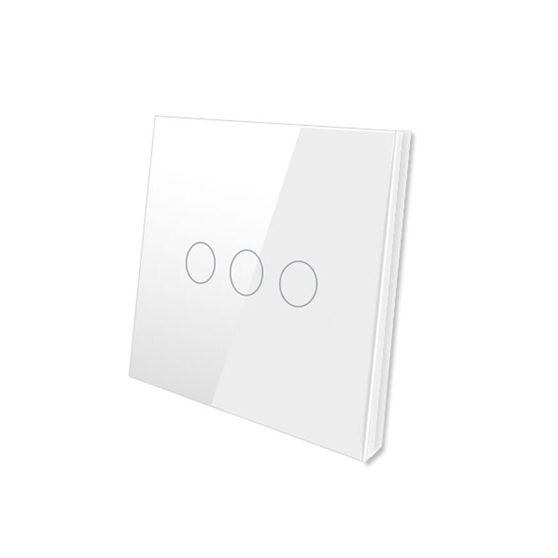 Home With Google WiFi 3 Gang Lighting Smart Switch