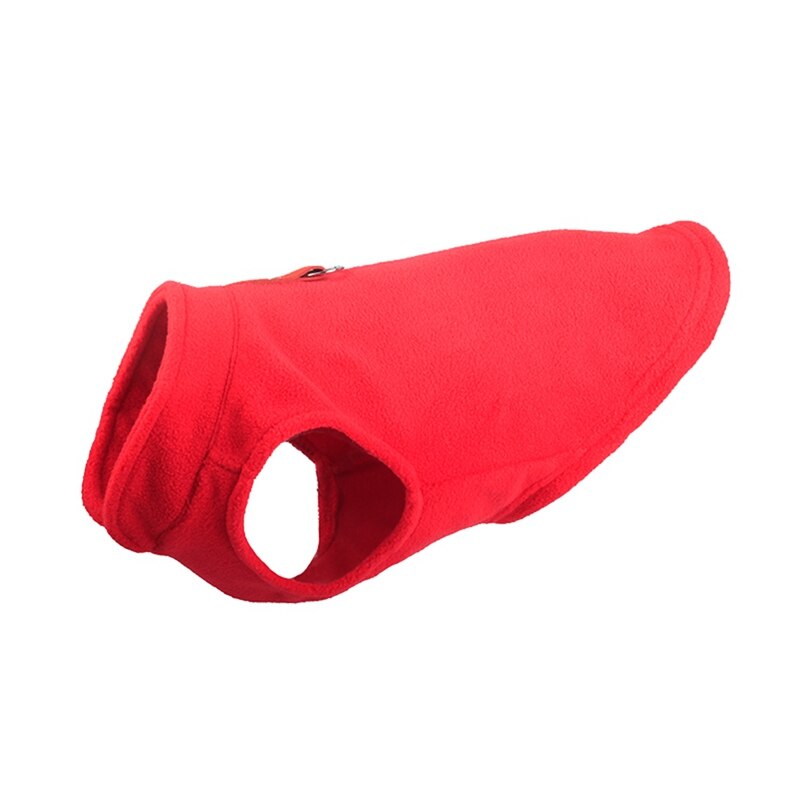 Winter Fleece Pet Kleding voor Honden Puppy Kleding Franse Bulldog Jas Pug Kostuums Jas Voor Kleine Honden Chihuahua Kerst: Rood / XL