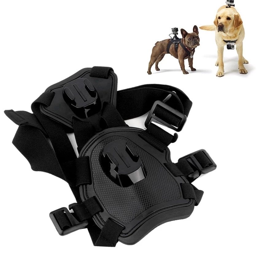 Hongdak – harnais réglable pour Gopro, Kit de récupération de chien, ceinture de poitrine, crochet en J, boucle de Base