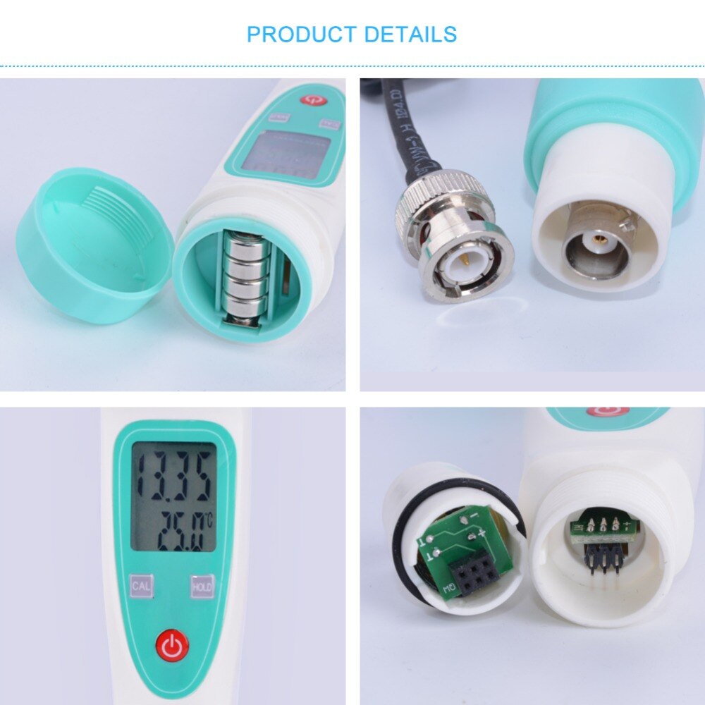 PH Meter PH-220W Pen Acidity PH Value Tester High Accuracy PH Tester Digital Water Tester Meter