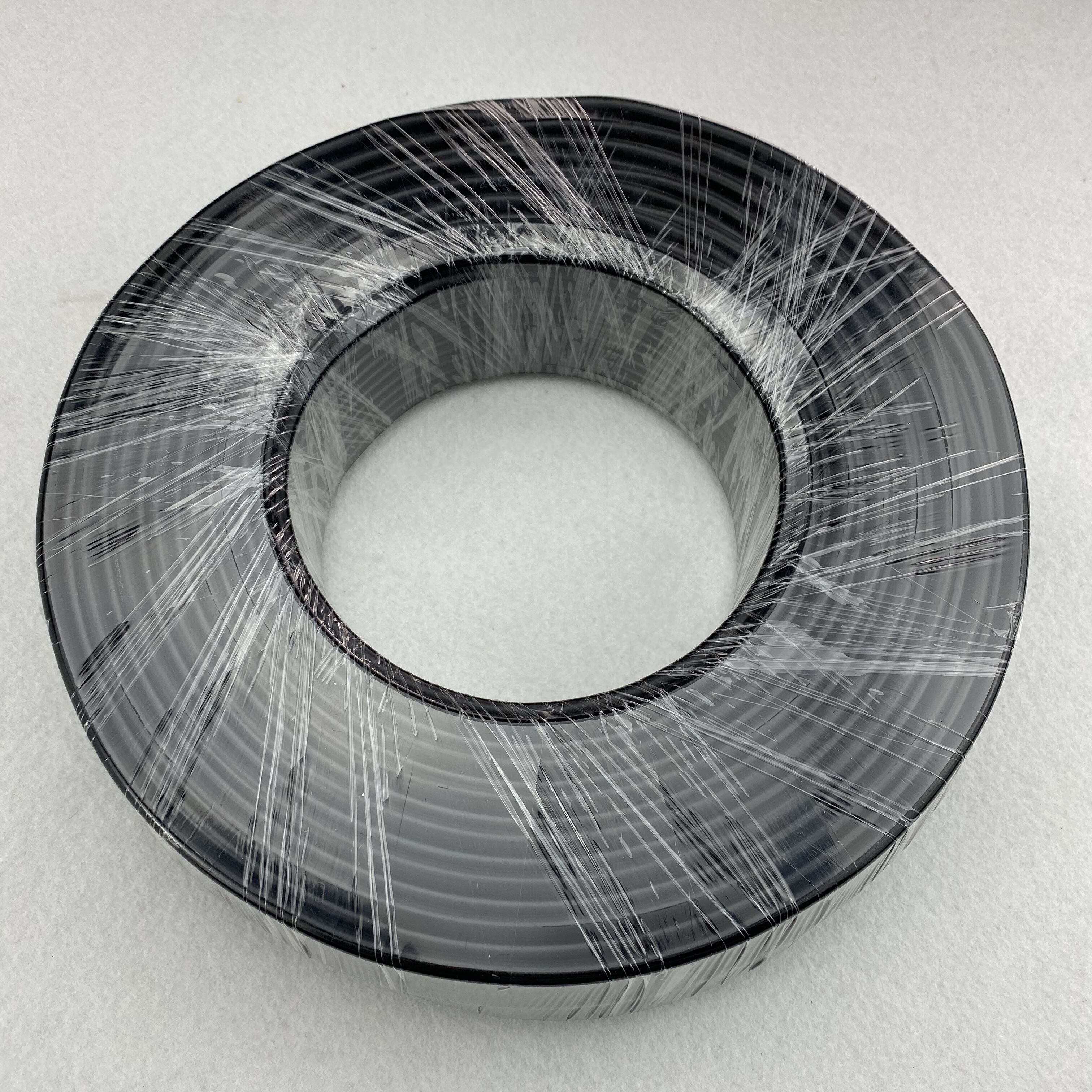 2 core/3 core/4 core 100m/roll BLACK PVC covered round cable,18AWG(0.75mm)