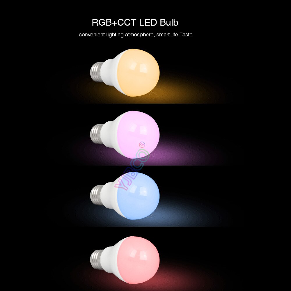 Miboxer E27 GU10 MR16 4W 5W 6W 9W 12W LED Spotlight RGB+CCT Smart Light Room decoration Blub 2.4G Remote/Phone APP/Voice control
