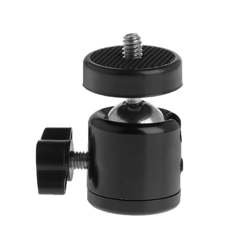 1/4 "heißer Schuh Mini Ball Kopf Flash Halterung Halter Halterung Schraube Für Kamera Stativ LX9A