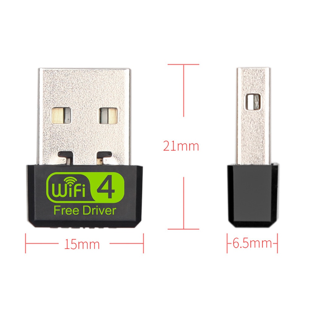 Wifi Receiver Mini Portable Adapter Accessories Network Card Wireless Dongle High Speed Internet For Computer USB