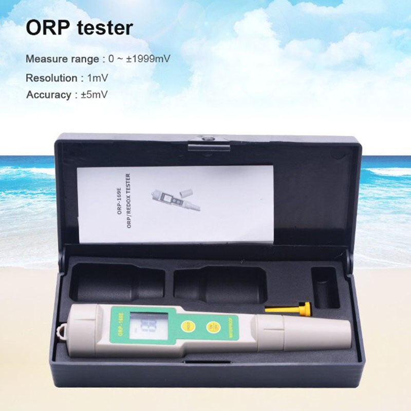 169E Orp Detector Redox Tester Waterproof Orp Meter Ph Measurement Test Tool