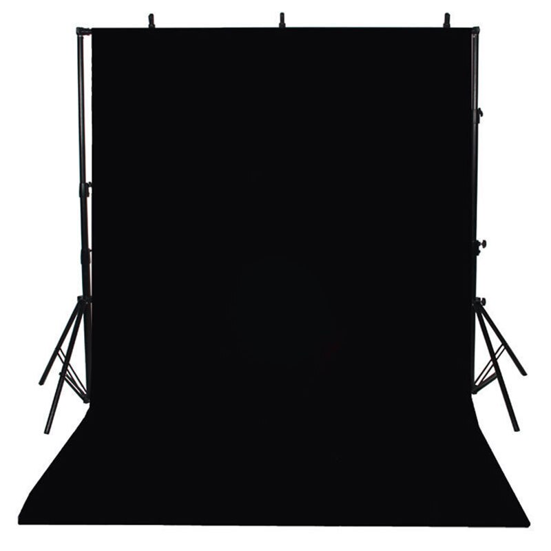 3x5FT Photo Background Photography Backdrops Backgrounds for Photo Studio Green Screen Photography Background: Black