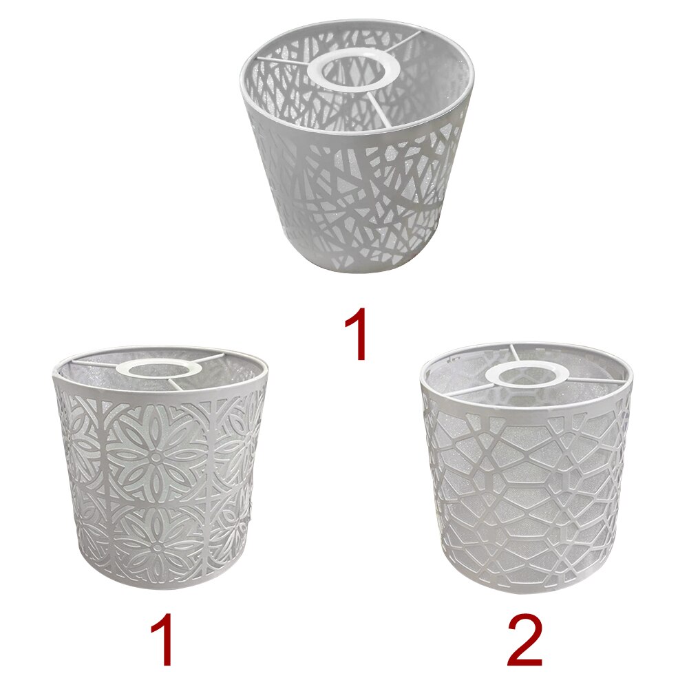 Lamp Cover Modern Ceiling Pendant Light Guard Holder Cafe Accessories Home Restaurant Iron Lampshade White Decorative Hotel