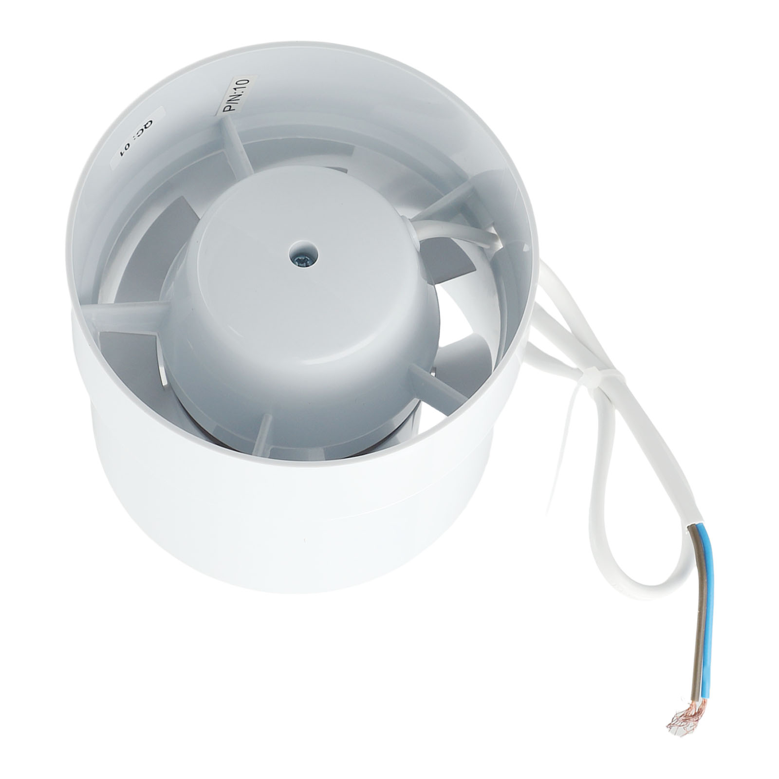 4/5/6 Inch 100/125/150Mm In-Line Afzuigventilator Met Laag Geluidsniveau Luchtventilator Badkamer Keukenventilator Windvolume