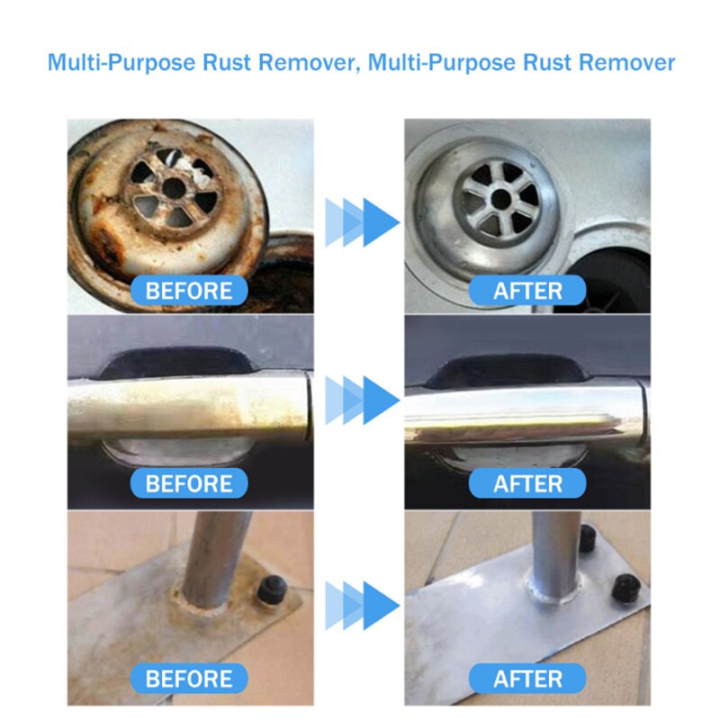 30ml Multi-Purpose Rust Remover Inhibitor for Car Auto Window Rust Prevention Derusting Spray Car Cleaning Tools Rust Converter