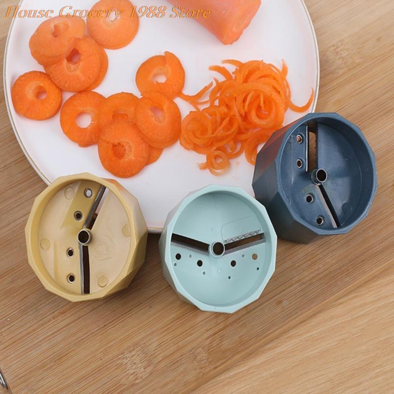 Ręczna obieraczka robić warzyw wielofunkcyjna obieraczka spiralna marchewka ziemniaczana obrotowa niszczarka tarka narzędzia kuchenne akcesoria