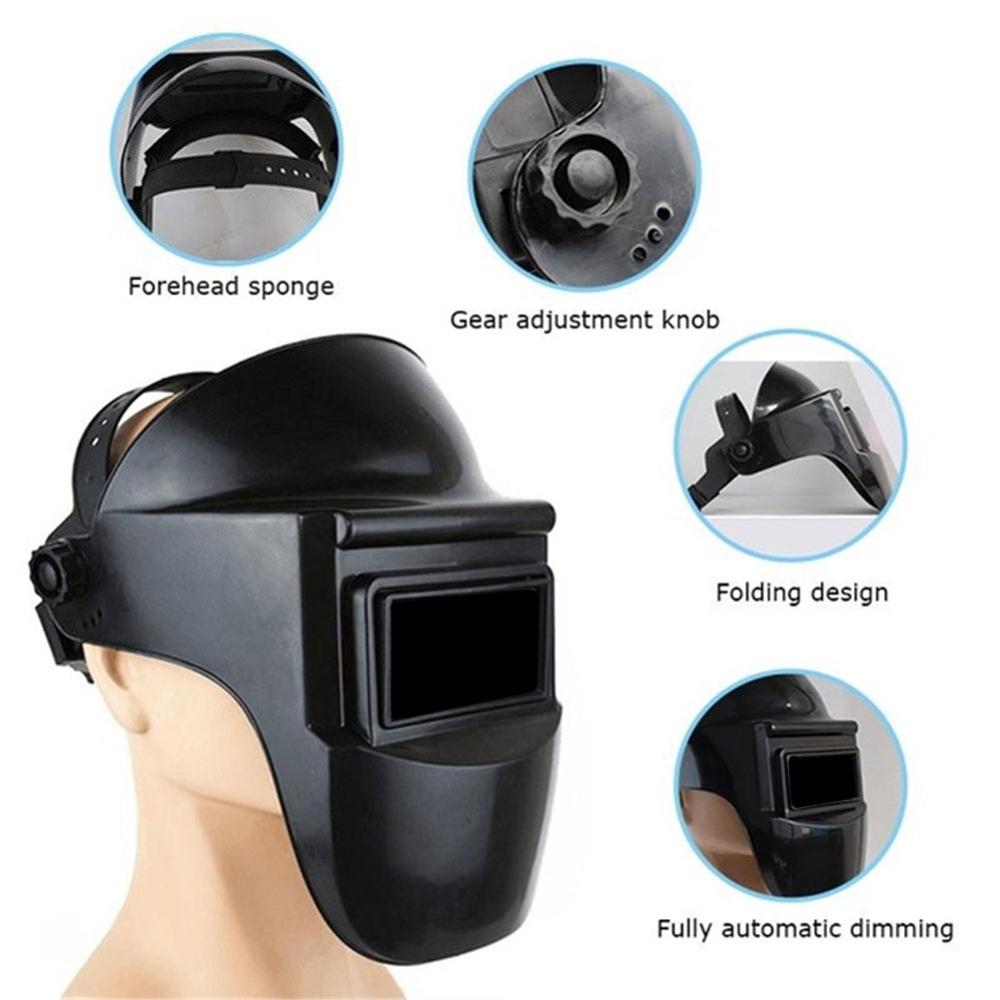 Adjustable Shade Electric Welding Cap For Eye Protection Mask For Welding Eequipment