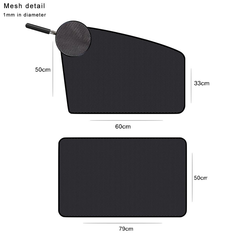 Magnetic Car Sun Shade UV Protection Universal Curtain Durable Window Sunshade Sun Visor For Summer Protection Sun Shade Cover