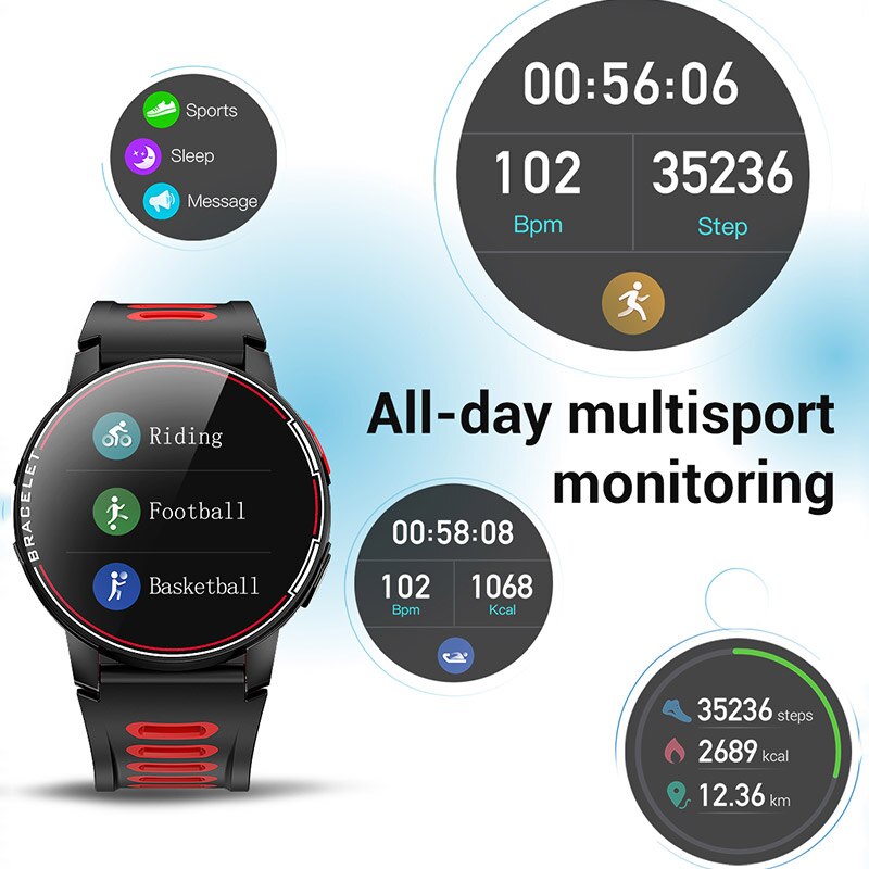 Full Touch Digitale Horloge Mannen Sport Horloges Elektronische Led Mannelijke Horloge Voor Mannen Klok Waterdicht Horloge Bluetooth Uur