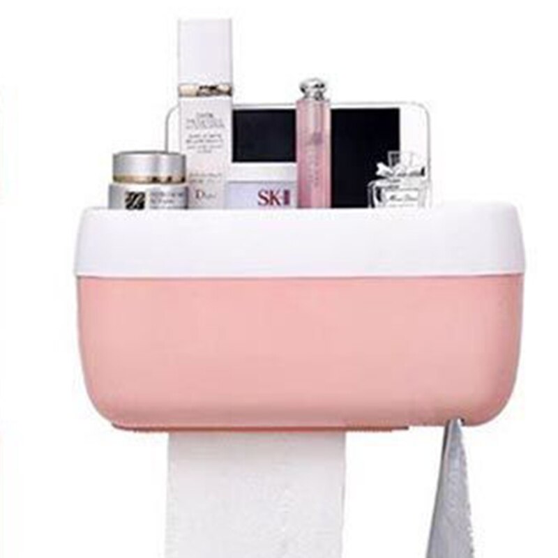 Eenvoudige Wc Tissue Doos Hoge Capaciteit Handige Duurzaam Huishoudelijke Adhesive Carton