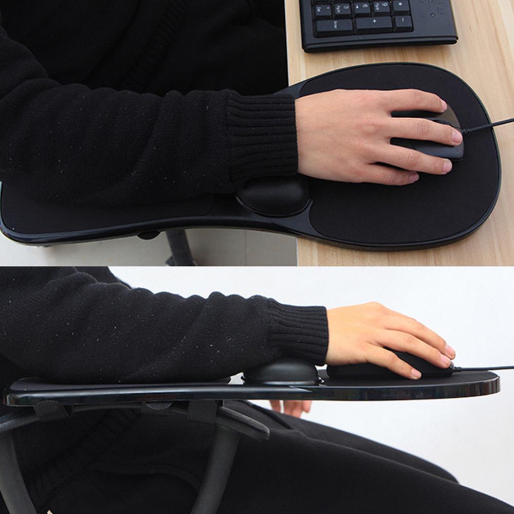 Computer Mouse Elbow Arm Rest Support Chair Desk Armrest Home Office Wrist Mouse Pad