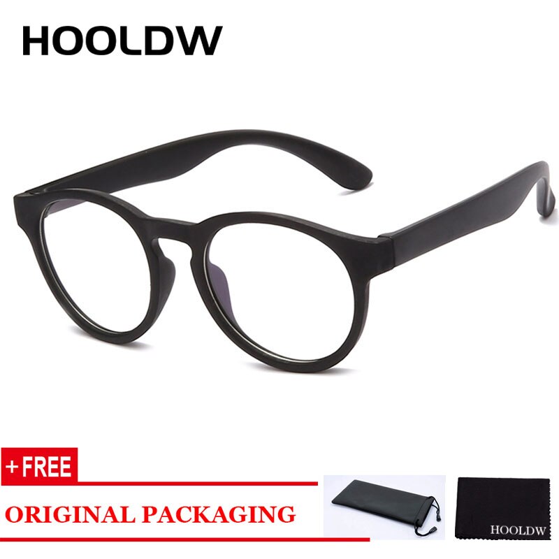 Pyöreä sininen valo lasten silmälasit lasten optiset kehykset silmälasit pojat tytöt tietokone läpinäkyvät estävät heijastamattomat silmälasit: Musta