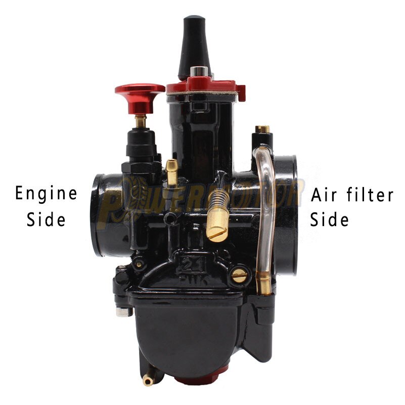Mikuni-piezas de carburador PWK para motocicleta, 21, 24, 26, 28, 30, 32 y 34mm, piezas de carburador con Power Jet Dirt Bike ATV