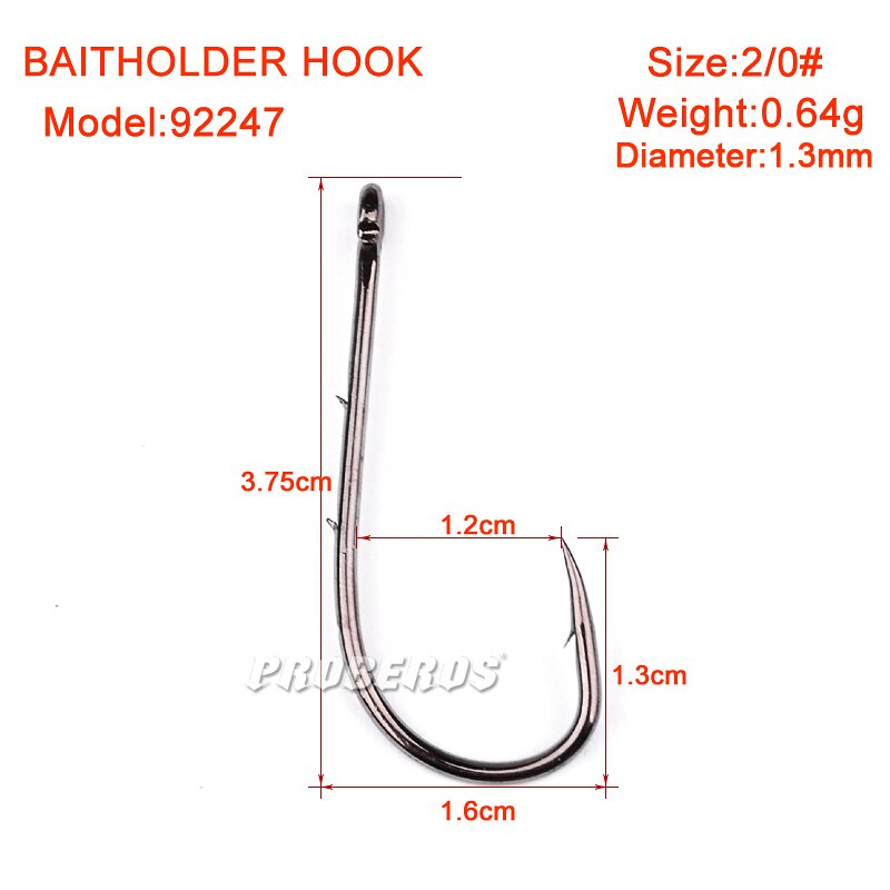 100pcs/lot Fishing Hooks 6-1# 1/0-6/0# Fish Hook Bait Holder Black Color Jig Big Barbed Hook Treble Hooks Fishing Tackle Pesca: 92247 2 0