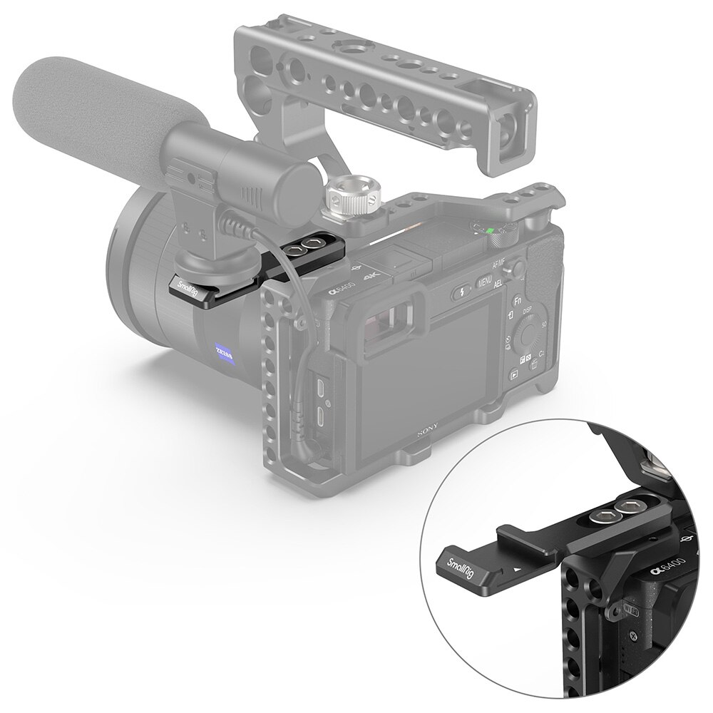 Adattatore per montaggio su slitta per prolunga per slitta fredda per montaggio su slitta SMALLRIG per microfono, EVF e accessori per fotocamere-2879