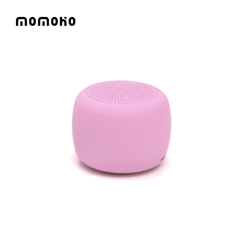 Mini Draagbare Subwoofer Bluetooth Speaker: Roze