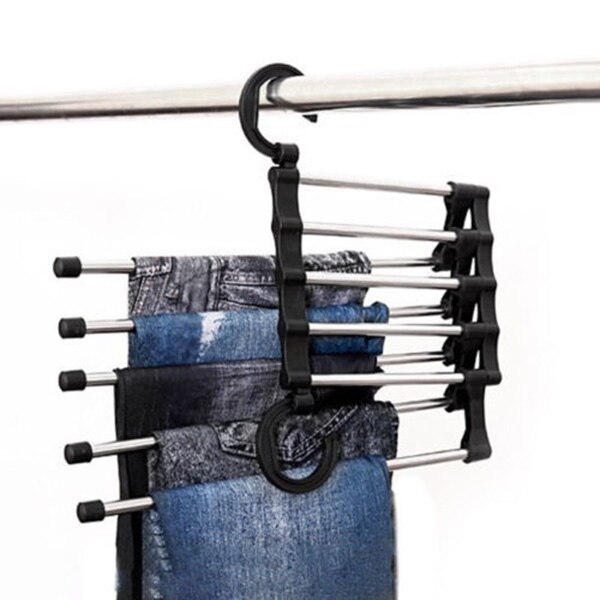 Folding Scarf Shawl Hanger Hook Rack Organizer Space Saving Easy