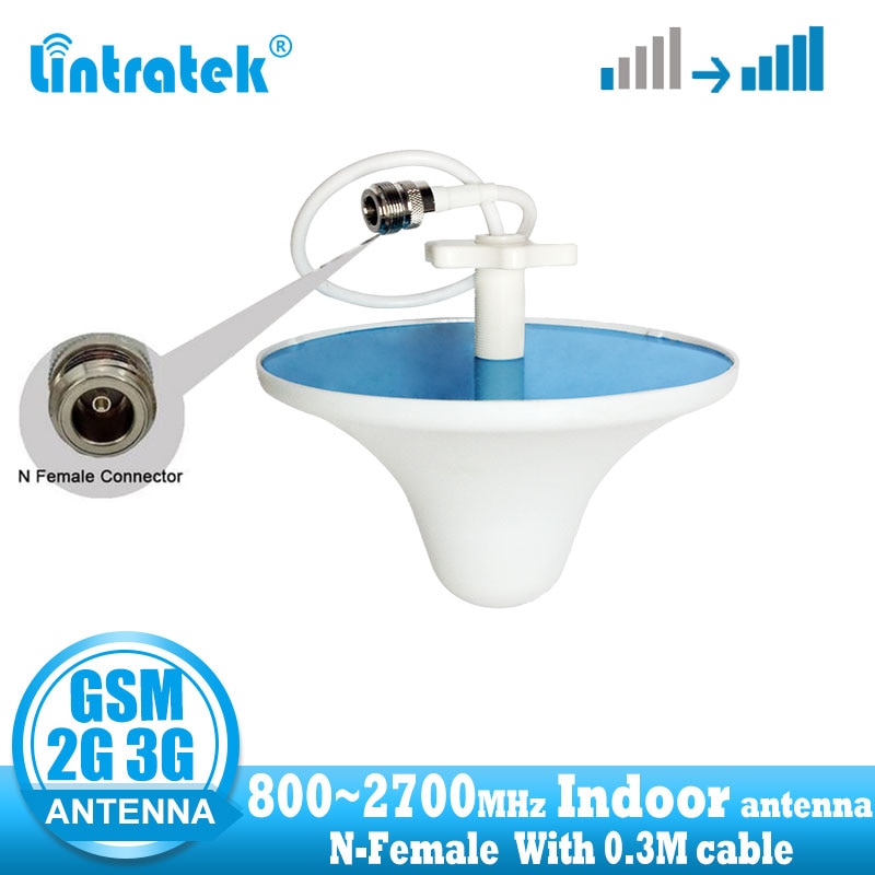 Indoor Antenne 800Mhz tot 2700MHz GSM DCS CDMA WCDMA UMTS Netwerk 2G 3G 4G Interne antenne Voor Mobiele Siganl Booster