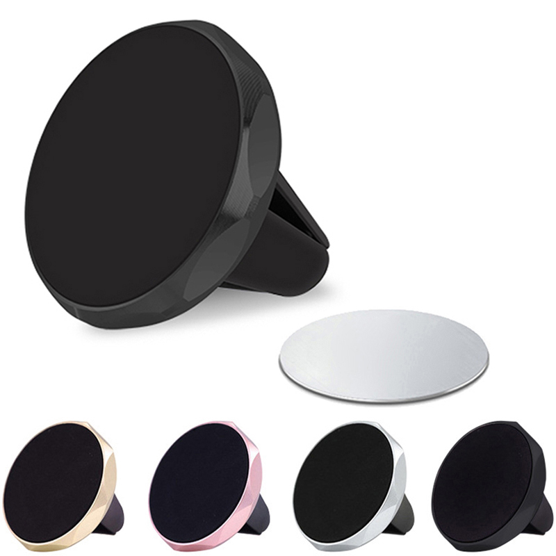 Universal Magnetic Car Phone Holder Stand in Car for All Phone for iPhone 15 Magnet Air Vent Mount Cell Mobile Phone Support GPS