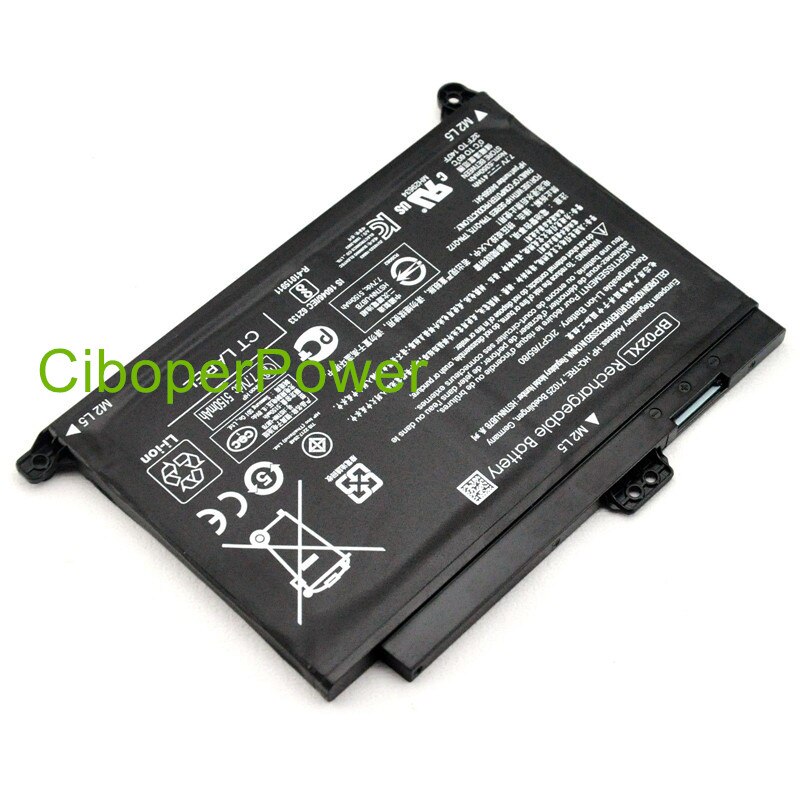 Original BP02XL HSTNN-LB7H HSTNN-UB7B battery For PC 15 AU010WM