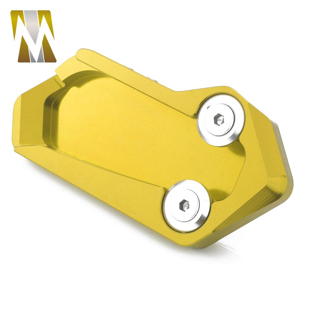 AK 550 tampon de support latéral de supérieure | Pour béquille Kymco AK550, Extension de plaque, bonne AK550 pour Kymco: Or