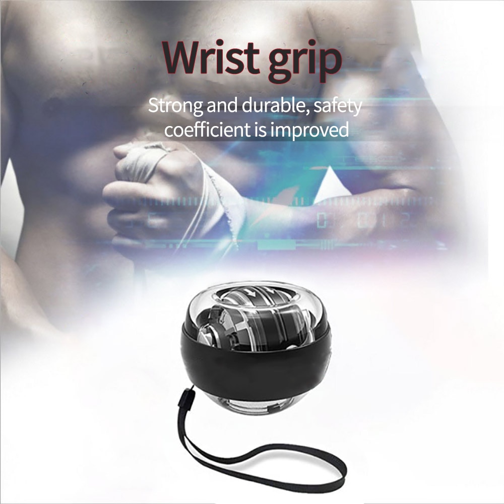 Wrist Ball Trainer LED Gyroball Essential Spinner Gyroscopic Forearm Exerciser Gyro Ball For Mijia Home Fitness Ball Strength